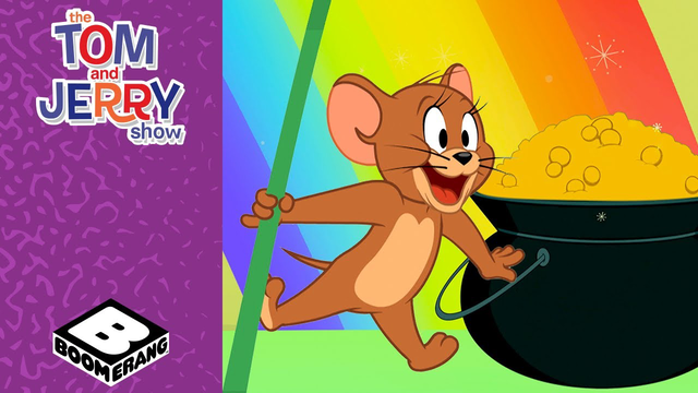 ماجراجویی خوش‌شانسِ جری با لپریکان! 🍀🌈 — تام و جری | Boomerang UK