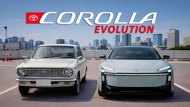 تکام ل شگفت‌انگیز تویوتا کرولا (۱۹۶۶–۲۰۲۹) — Trusted Car Champion