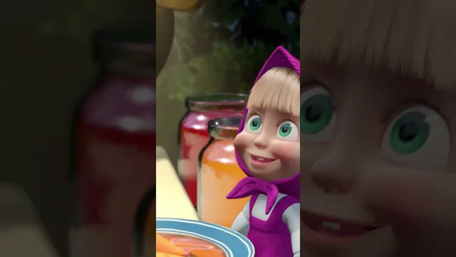 ماشا و خرس — روزِ مربا: خرسِ گرسنه، وقتِ شام!