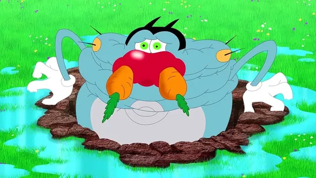 Oggy and the Cockroaches - The monster in the garden | BEST CARTOON COLLECTION |