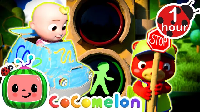 🐤 Watch Out For The Car! (Five Little Ducks) 🐤 | CoComelon | Cars & Truck Vide