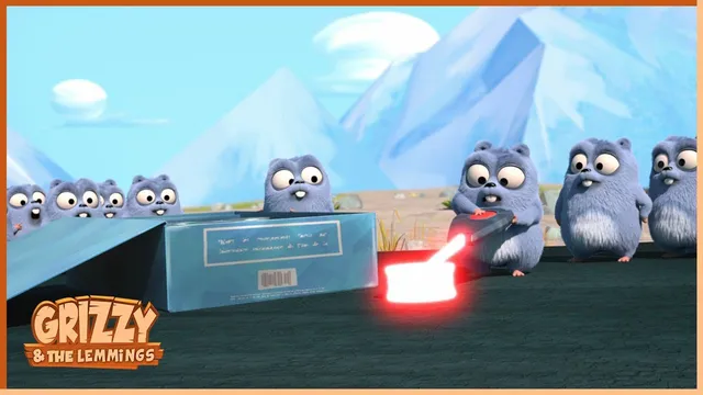 Zorbing Lemmings | Grizzy & the lemmings 🐻🐹