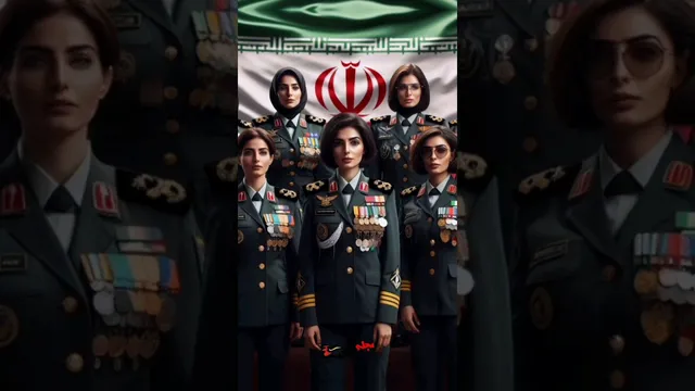 ارتش زنان ایرانی سال ۲۰۲۴ #ایران #نظامی #زنان