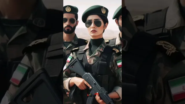 چگونه ارتش زنان در ایران به نمایش درمی‌آمد؟