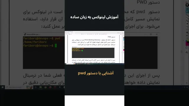 آموزش کامل لینوکس به زبان ساده | نکات و کاربردهای دستور pwk در مدیریت سیستم