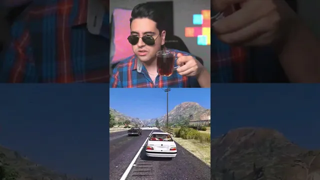 وقتی در جی تی ای گواهینامه نداری 😂🚘