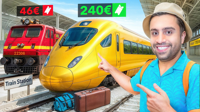تجربه یک روز در قطار لوکس و داغون آلمان