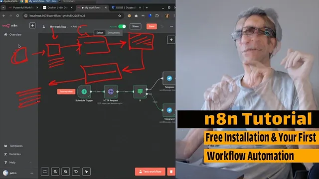 نصب n8n بر روی سرور شخصی خود و ایجاد یک اتوماسیون ساده با استفاده از کریپتو و تلگرام