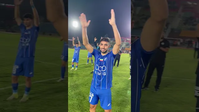 شادی و هیجان ایسلندی‌ها پس از پیروزی بر مس رفسنجان در استقلال فوتبال