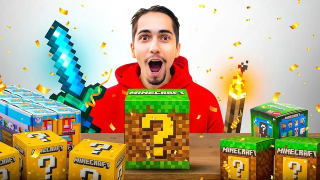 همه شانسی‌های ماینکرفت رو خریدم! 😮🎁
