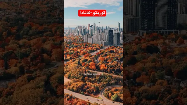 زیبایی‌های پاییزی تورنتو