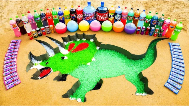 چطور دایناسورهایی با اوربیز و نوشابه‌های غول‌پیکر بسازیم؟
