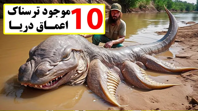 ۱۰ موجود عجیب و ترسناک اعماق دریا