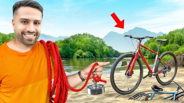ماهیگیری با قویترین آهنربا زیر دریاچه! 🧲