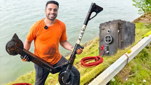 گاوصندوق ۳۰۰ کیلویی و پیدا شدن اسکوتر برقی شگفت‌انگیز!😱
