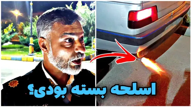 🚨راننده می‌گوید نمی‌گذارم ببرمت پارکینگ😳 کنترلی نامحسوس بر ۴۰۵ و موتورسیکلت