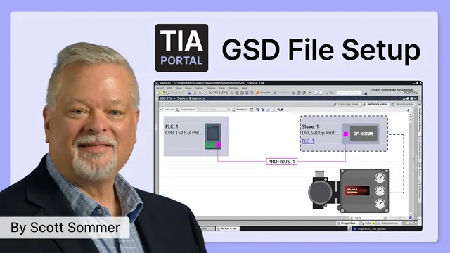 نقش فایل GSD در TIA Portal چیست؟