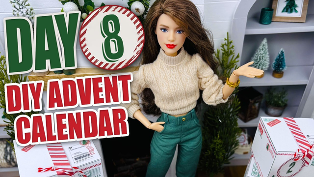 تقویم شمارش معکوس مینیاتوری - روز هشتم: ساخت تقویم advent شخصی