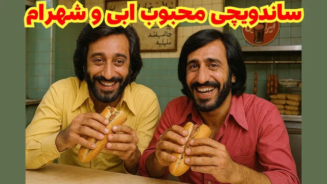 گشت و گذاری در تهران قدیم با طعم یک ساندویچ! 😍🔥