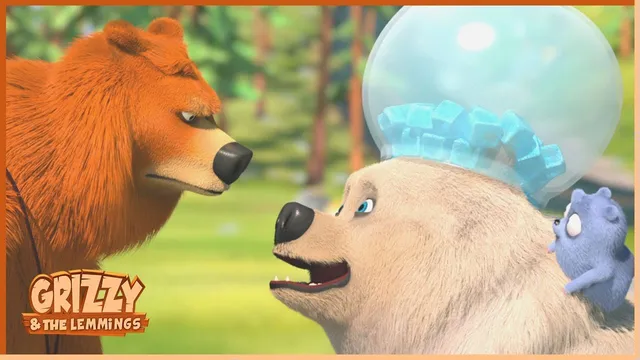 سرسره بازی خرس قطبی | گریزی و لمینگ‌ها | ۳۰ دقیقه کلیپ | 🐻🐹 کارتون برای کودکان