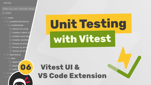 آموزش تست واحد با Vitest — قسمت ۶: رابط کاربری Vitest و افزونه VS Code