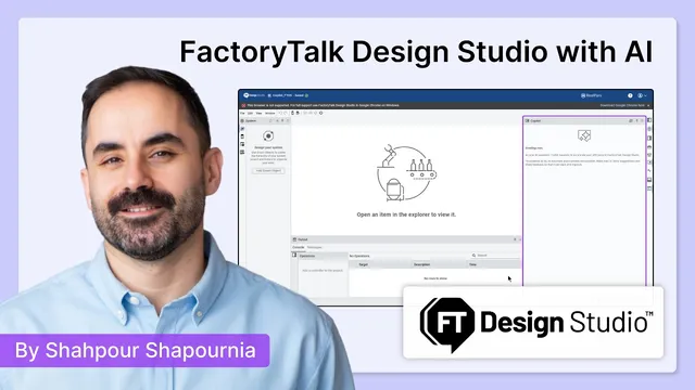 چگونه FactoryTalk Design Studio با هوش مصنوعی طراحی را برای شما ساده می‌کند