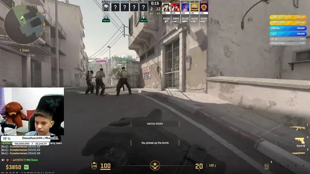 گیم‌پلی CS:GO با Minivex — Donathon و Kick | دو زبانه (انگلیسی/فارسی)