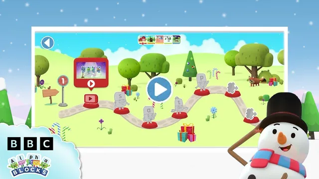 کریسمس در اپ Alphablocks؛ سرگرمی و آموزش خواندن برای کودکان