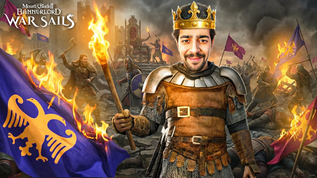 همه امپراتوری‌ها را نابود کردم! پایان داستان اصلی Bannerlord 🔥👑