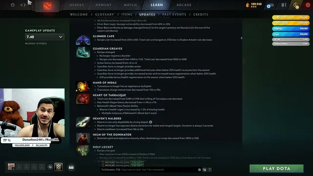 7.40 Review Dota2 | New EB