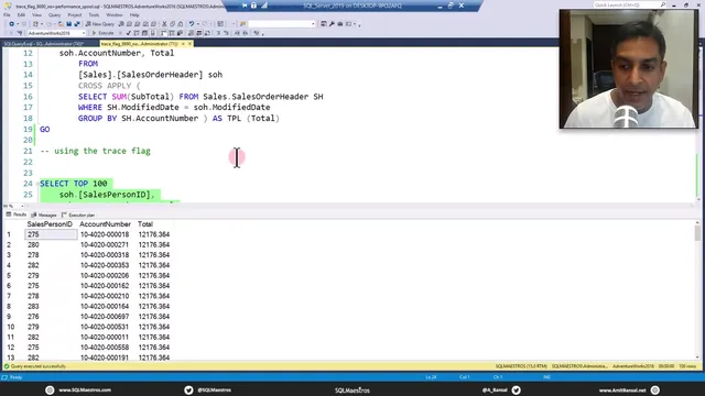 Removing Table Spool Operator (NO_PERFORMANCE_SPOOL)