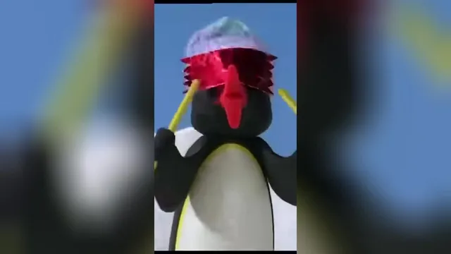شادی بی پایان! 🐧 #پینگو