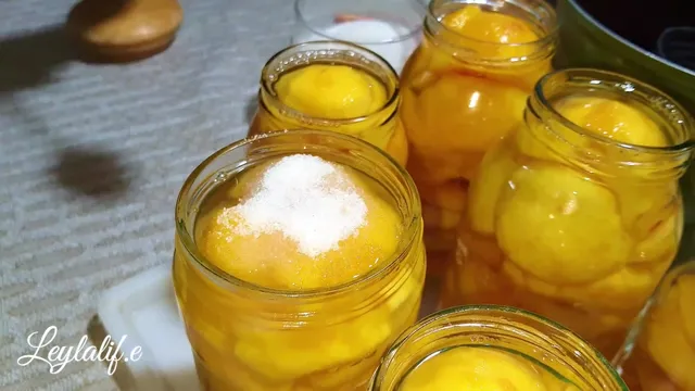 طرز تهیه کمپوت هلو خوشمزه با ماندگاری بالا و بدون مواد افزودنی