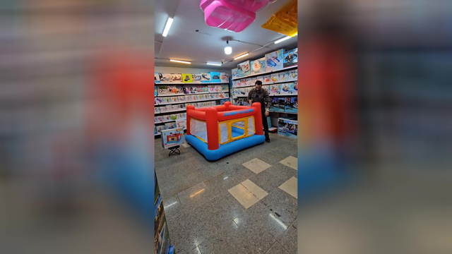 قلعه بادی جامپینگ کودک برند intex