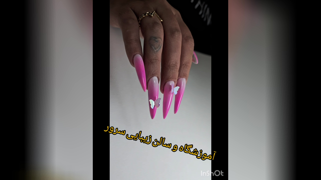 آموزش صفر تا 100 کاشت ناخن توسط بهترین ناخن کار کرمان