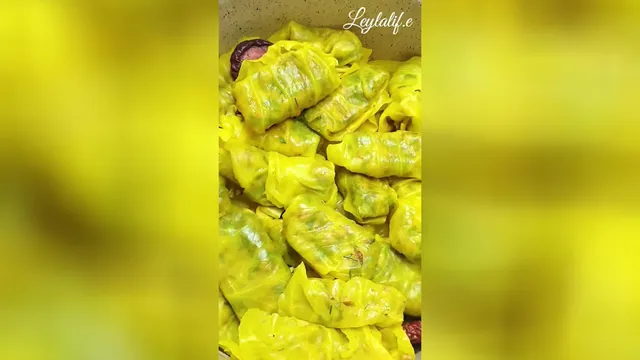 راز تهیه دلمه کلم به این شکل!
