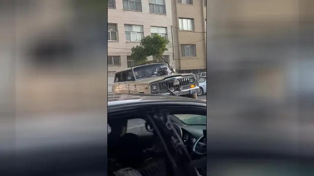 ماجراجویی با جیپ آهو وحشی☠️😈