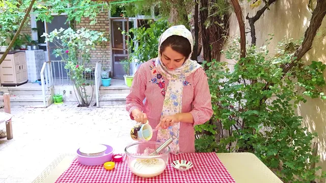 آموزش سریع و آسان تهیه کیک خوشمزه زردآلو