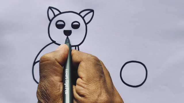 How to Draw Cute Cat 😺 From Number 600 | 600 Number Drawing Art