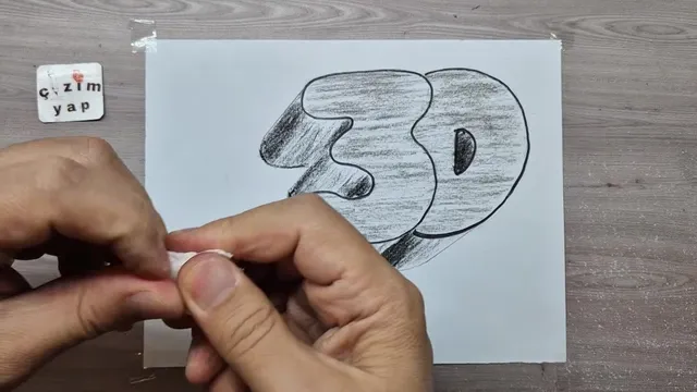 3d drawing on paper tuorial