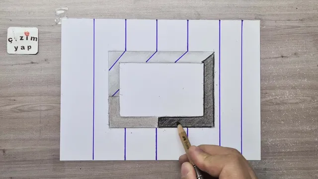 3d drawing easy on paper for beginner step by step - how to draw 3d