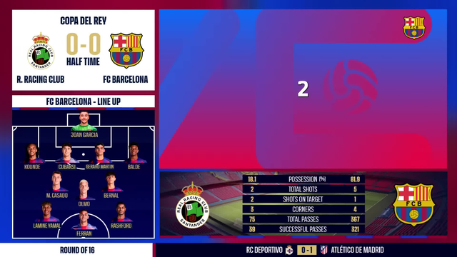 🔴 BARÇA LIVE | RACING SANTANDER vs FC BARCELONA | COPA DEL REY 25/26 ⚽