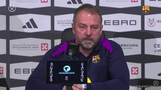 🔴 LIVE | HANSI FLICK PRESS CONFERENCE (FC Barcelona vs Athletic Club) | SUPERCU