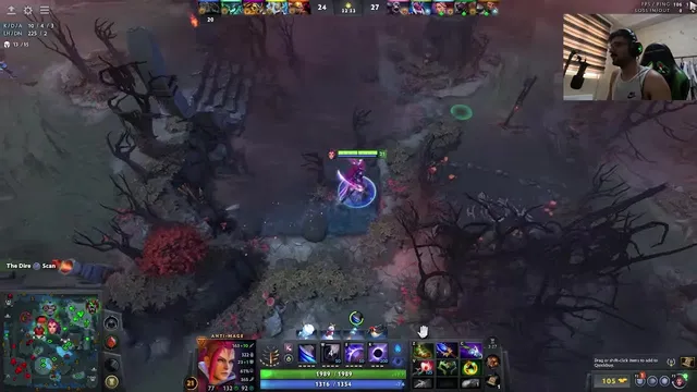انتی میج مید دوتا2 | anti mage mid dota2