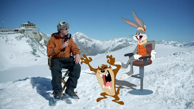 Mark McMorris 🇨🇦🏂 Looney Tunes Presents: Sports Talk with Bugs Bunny | @wbkid