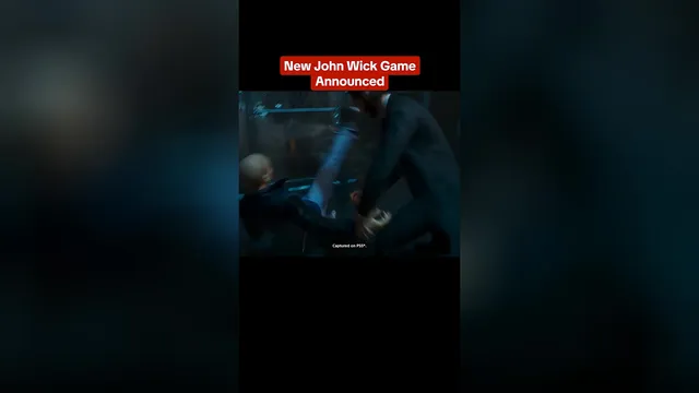 A John Wick game starring Keanu Reeves is coming to PS5! johnwick keanureeves