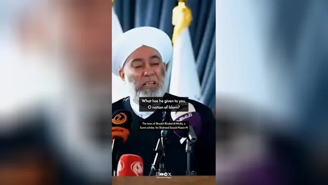 توصیف و گریه های خالد الملا برای سید مقاومت