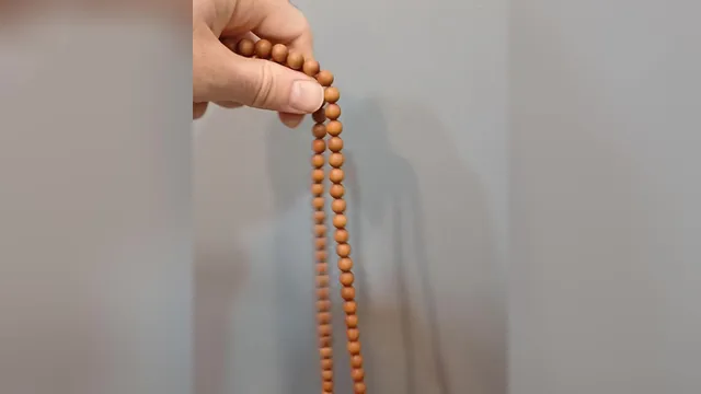 🌟تسبیح صندل باستانی هندی 🌟