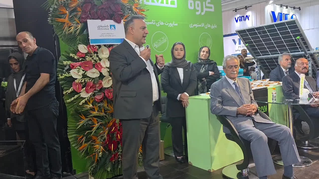 رونمایی از لینکا در نمایشگاه تاسیسات