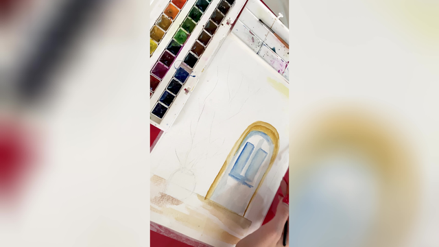 نقاشی با آبرنگ